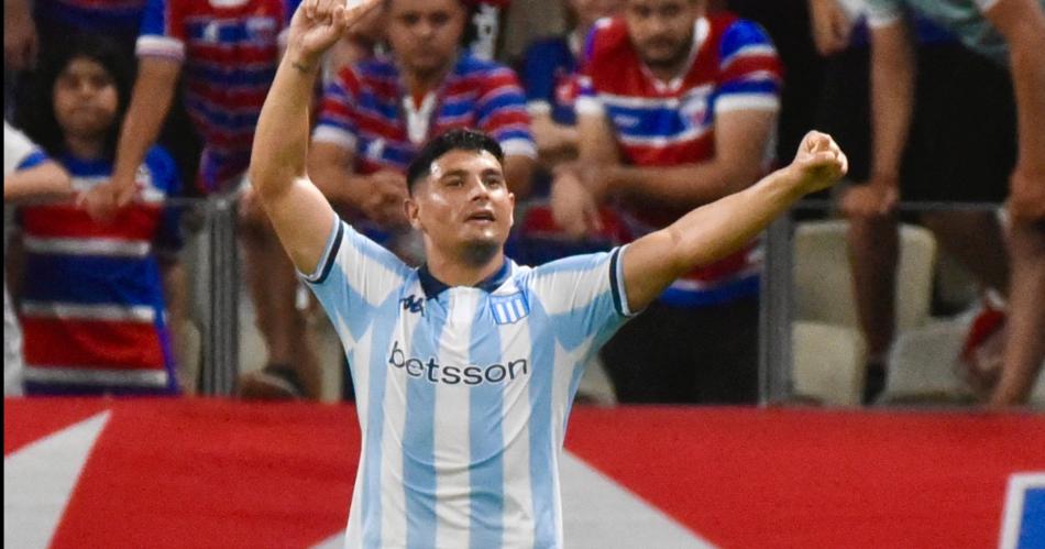 Racing dio el golpe en Brasil- goleoacute a Fortaleza en su debut en la Copa Libertadores