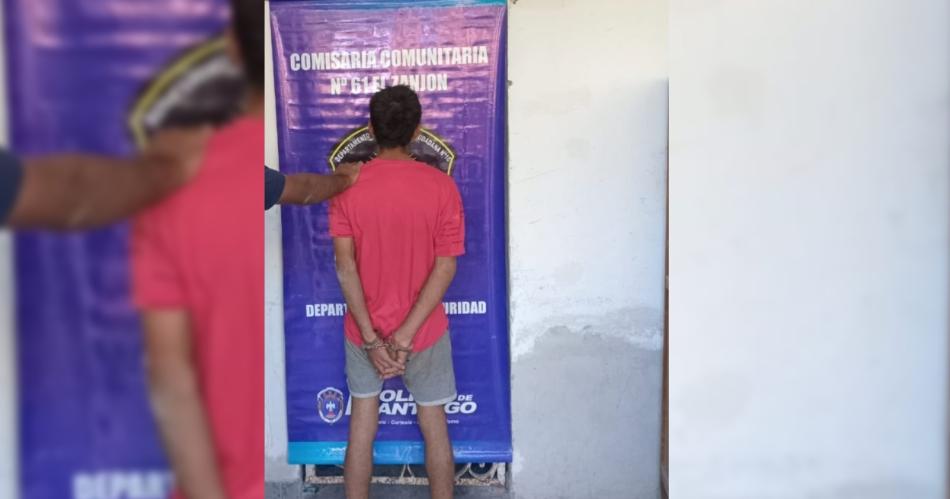  El Zanjoacuten- ingresoacute a robar en un propiedad quiso huir y fue capturado