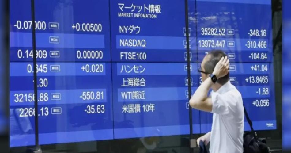 El mercado burs�til acusa el impacto de los aranceles de Trump