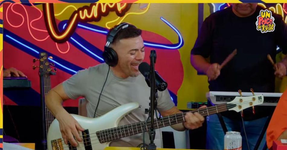 Alejandro Veliz actuó en el streaming de Un Poco de Ruido