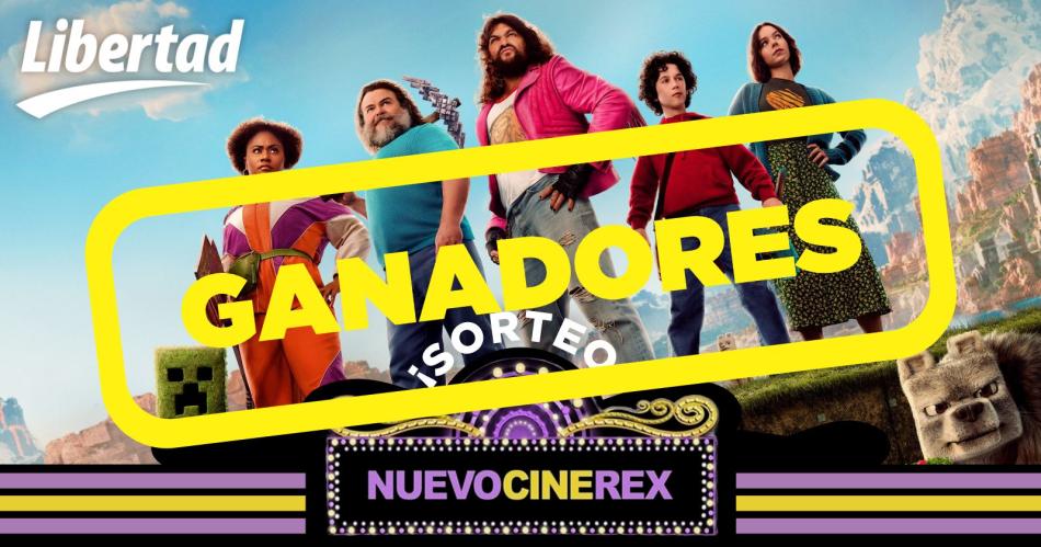 Estos son los ganadores de las entradas para el Cine Rex