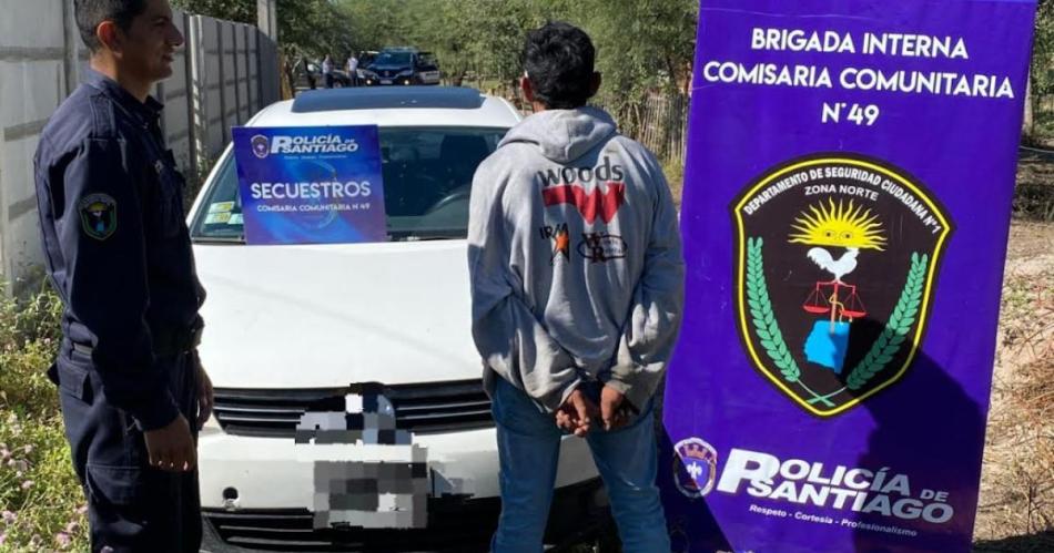 El hombre fue detenido en la zona norte por personal de Seccional 49