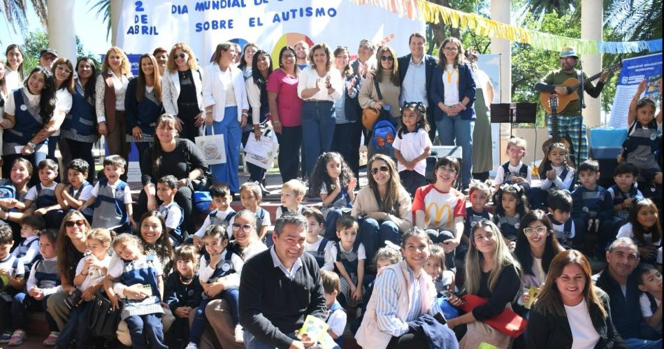 Autismo en jardines de infantes municipales- Fuentes destacó el trabajo inclusivo y de concientización
