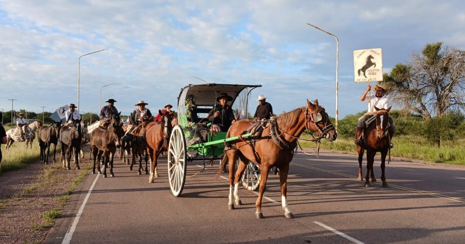 Sumampa se convirtió en Posta de la Peregrinación Federal de Gauchos a Luj�n