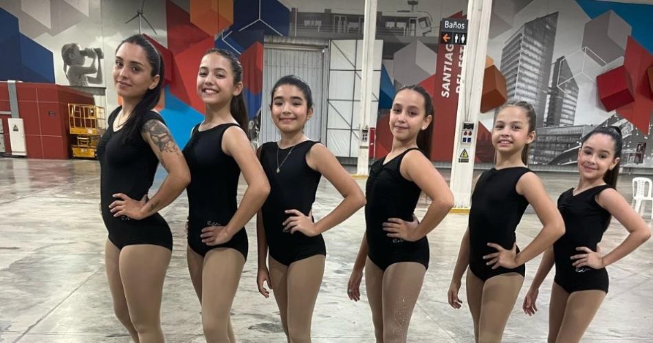 Cinco patinadoras artísticas frienses a la Selección Santiagueña