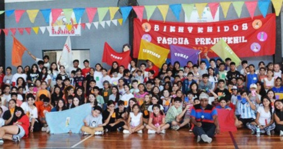 Ms de 300 niños y adolescentes participarn de la Pascua pre-juvenil en el Club Olímpico