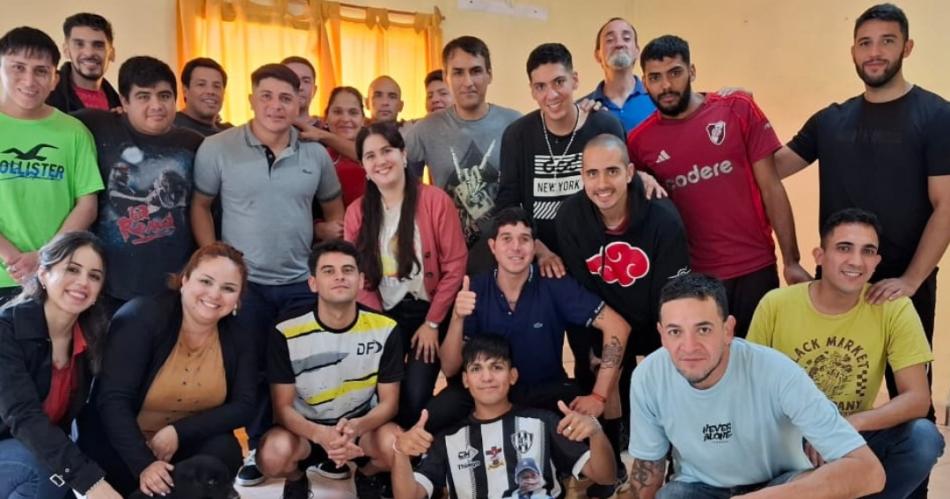 LOGRO Juan Manuel tiene 32 años y comenzó una nueva vida