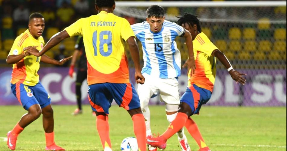 Argentina cayó ante Colombia y deber jugar el Repechaje para clasificar al Mundial