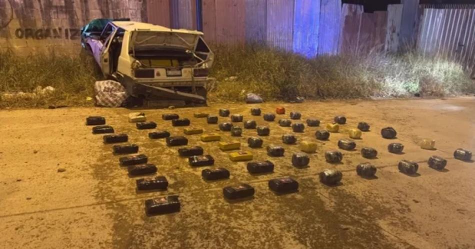 Secuestran 61 kg de marihuana en Salta (Foto- Policía de Salta)