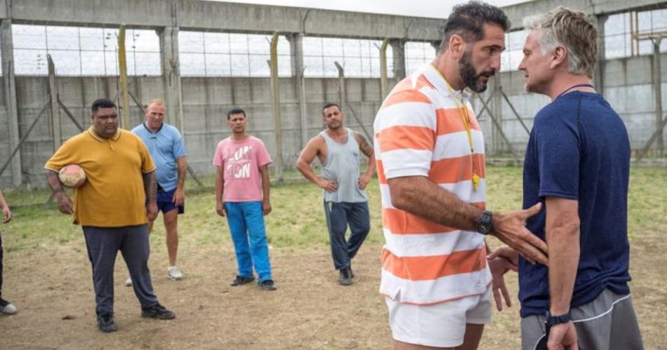 Legui durante el rodaje de la serie de Disney