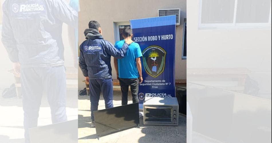 Por el hecho la Policía detuvo a un sospecho de apellido S�nchez de 21 años