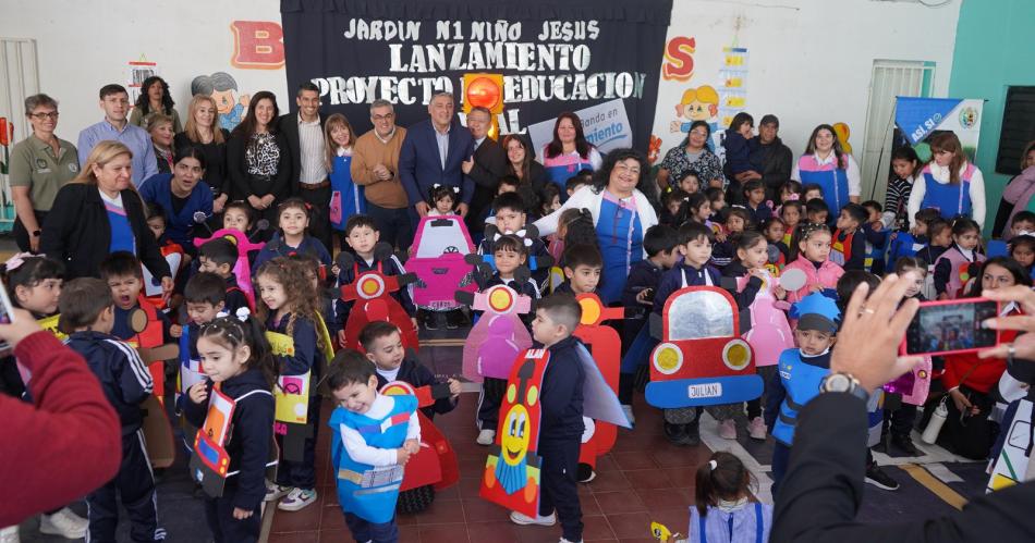 Nediani presidioacute el lanzamiento del Programa de Educacioacuten Vial en el Jardiacuten Municipal Nordm1