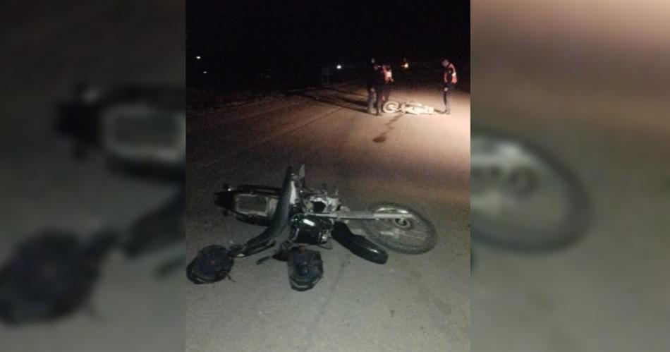 Weisburd- Un joven motociclista falleció tras chocar contra un vehículo policial