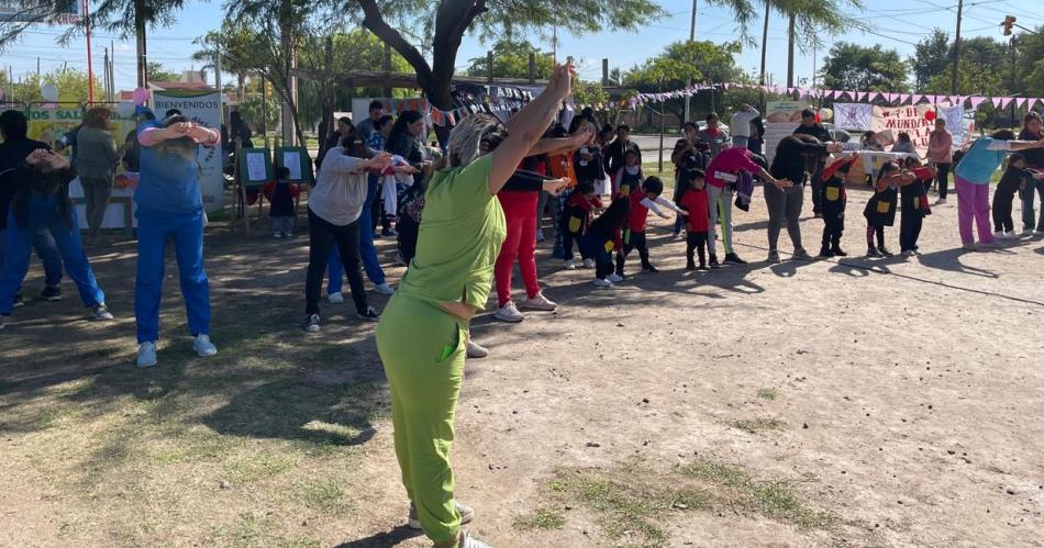Día de la Salud- se realizó una jornada de concientización con vecinos de la zona sur