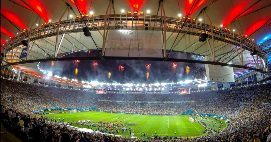 IMPONENTE El Maracan est ubicado en el corazón de Río de Janeiro y es uno de los estadios ms populares del mundo Allí jugar el Ferro ante Flamengo