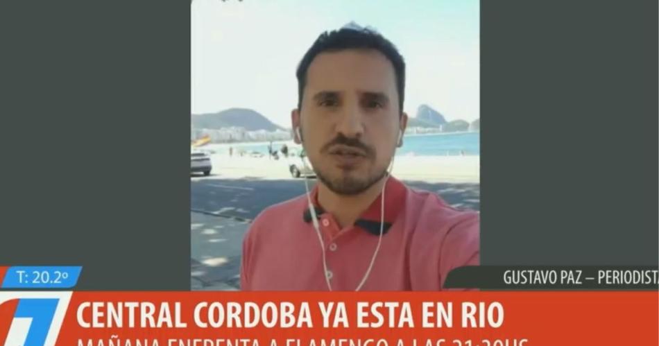 Gustavo Paz enviado especial de El Liberal a Brasil