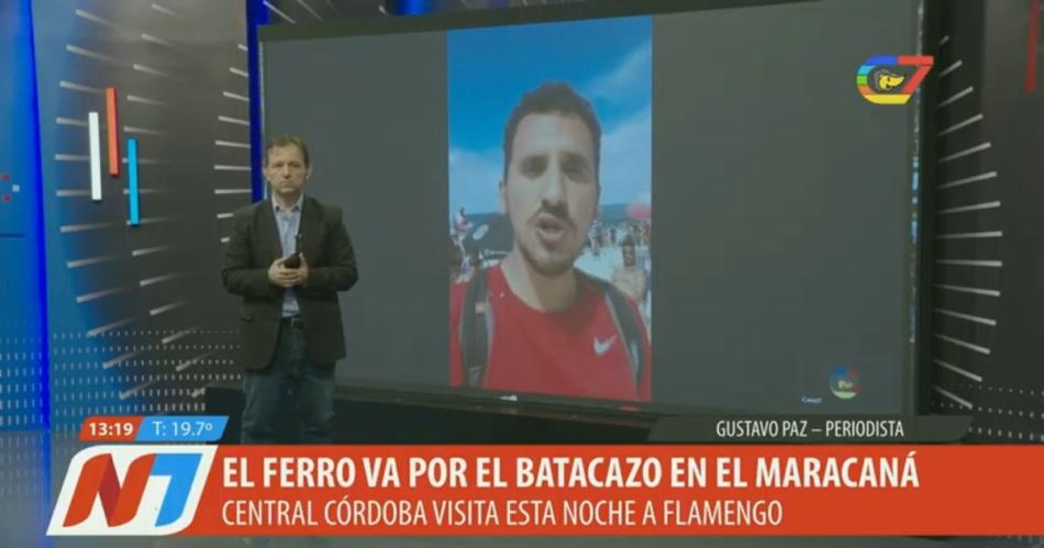 El periodista Gustavo Paz relató todo lo que acontece con Central Córdoba en Brasil