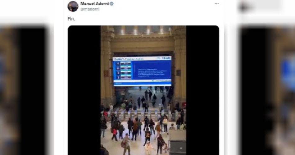 Adorni difundió un polémico video del Gobierno contra el paro general de la CGT