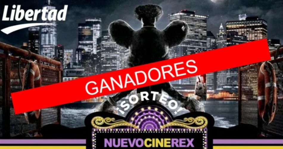Estos son los ganadores de las entradas para el Cine Rex