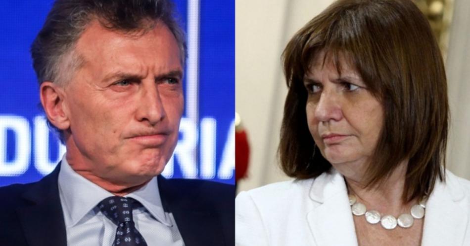 Patricia Bullrich apuntó duramente contra su exjefe y líder político Mauricio Macri