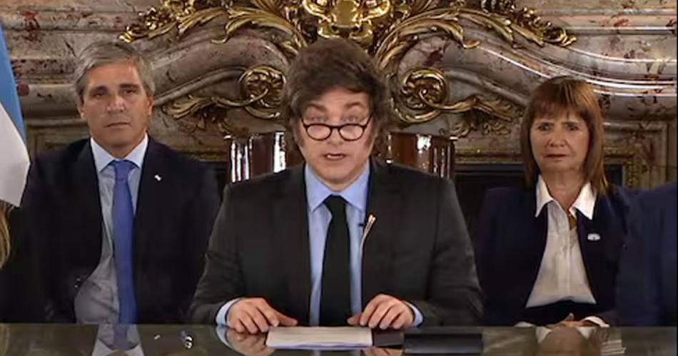 Las frases destacadas del discurso de Javier Milei