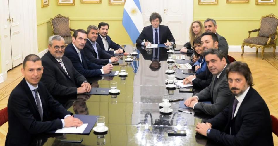Caso libra- seis diputados radicales lanzaron un nuevo bloque en apoyo a Milei (Foto- Presidencia)