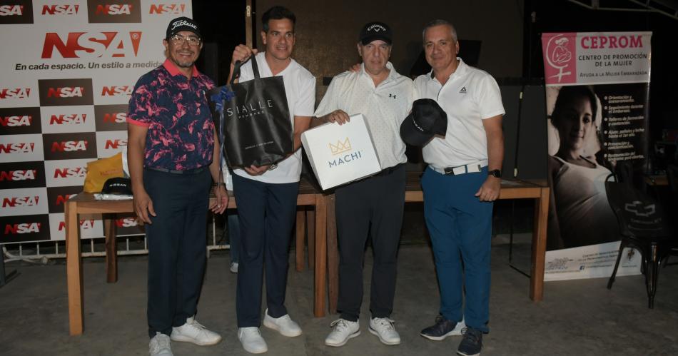 Gran jornada deportiva y social se vivioacute ayer en el Golf Club