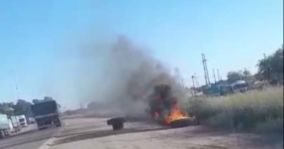 El incidente ocurrió a la altura de la ciudad de Pinto departamento Jiménez