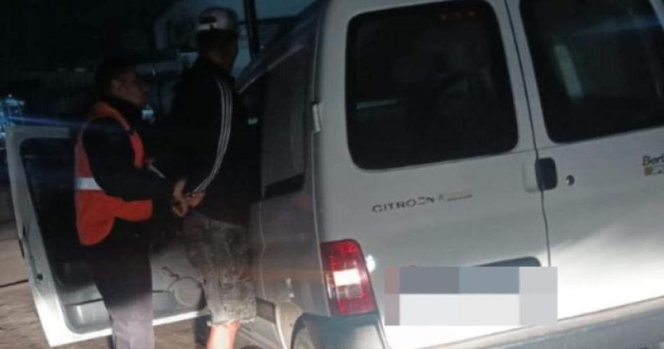 El sospechoso fue detenido cuando intentaba huir por ruta 9 con destino desconocido