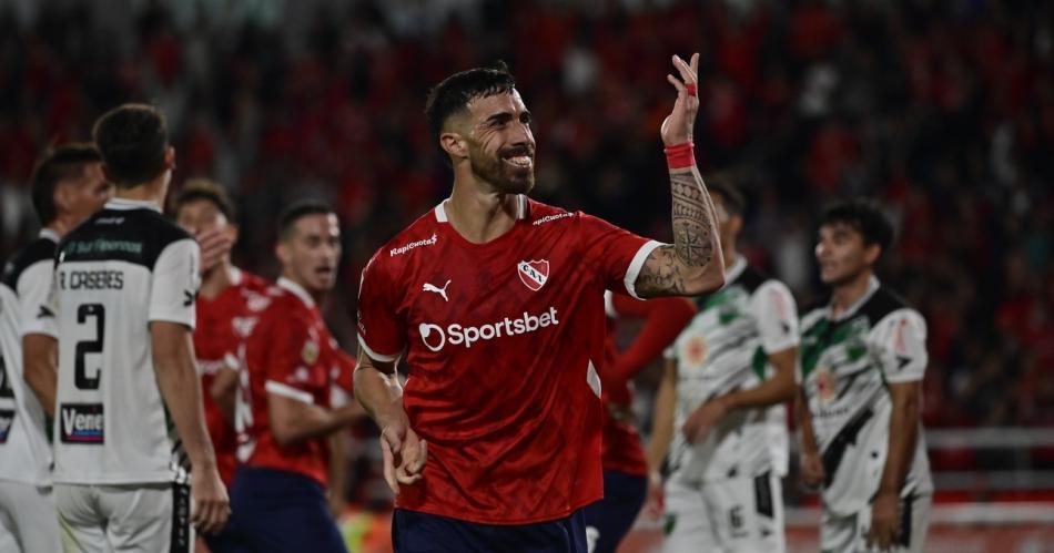 Independiente celebroacute de la mano de Gabriel Aacutelvalos