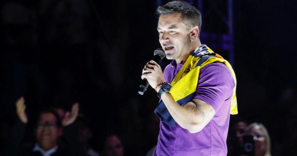 Daniel Noboa fue reelector en Ecuador