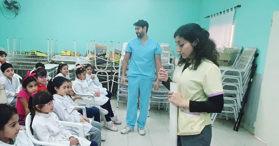 ACTIVIDAD Destacaron la participación de los niños