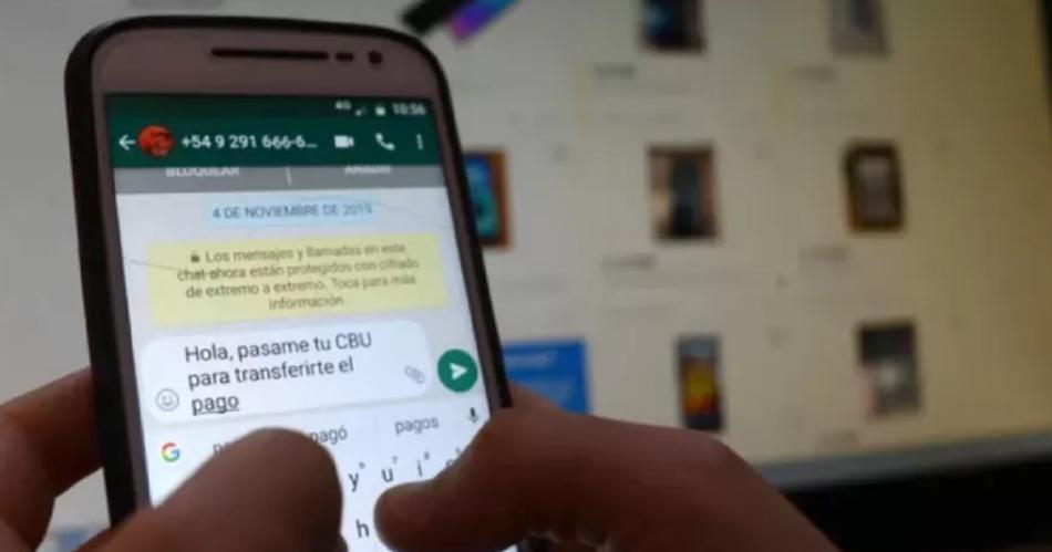  Estafa virtual- suplantaron identidad de una mujer para pedir transferencias Foto- Ilustrativa