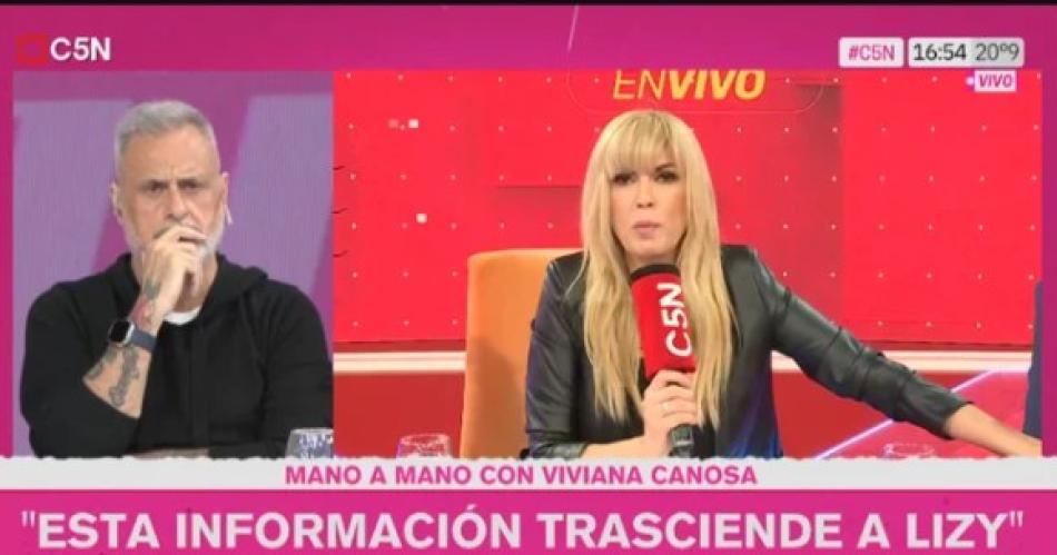 Viviana Canosa admitió a Rial que aceleró su declaración en la Justicia por presiones de poderosos