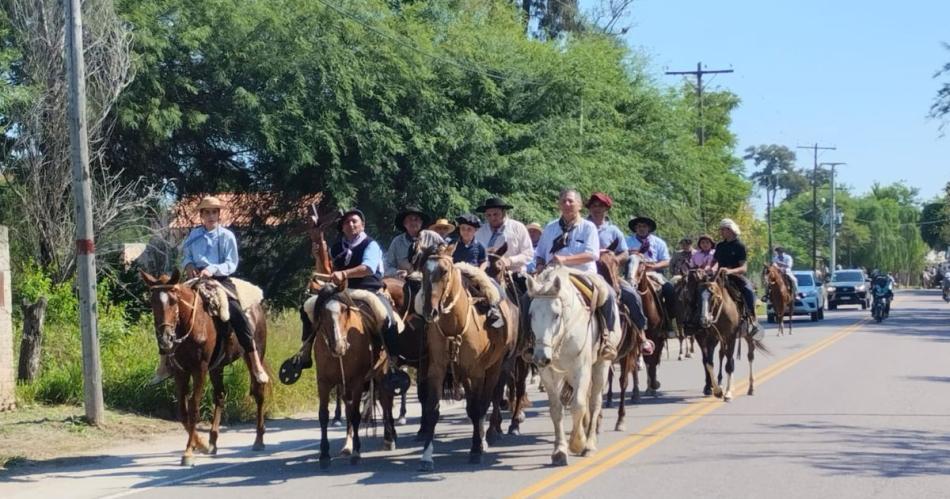 La peregrinación partió desde Maco hacia el santuario del Cura Brochero en Santa Rosa