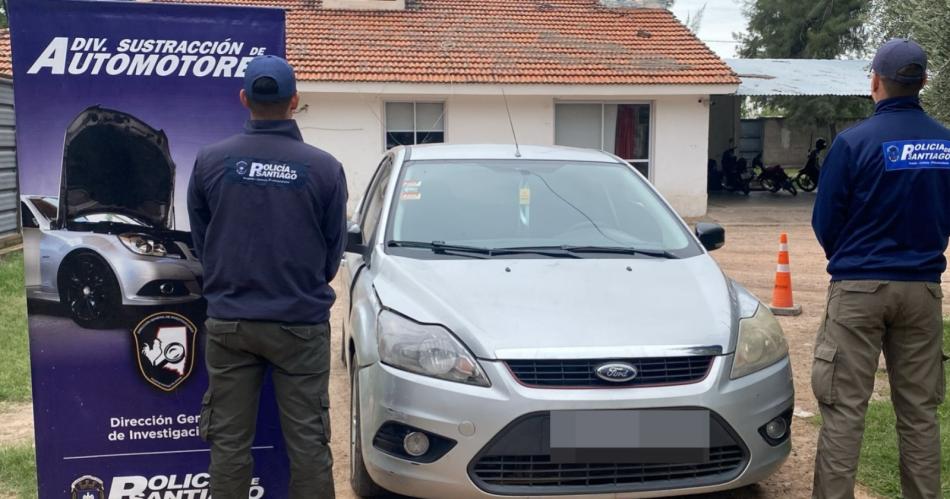 Teniacutea una patente trucha y pedido de secuestro- cayeron en un control policial en La Banda