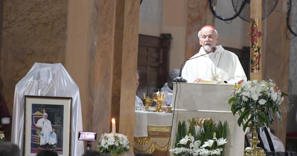 Entre lgrimas Bokalic recordó al Papa- Se nos ha ido alguien muy importante