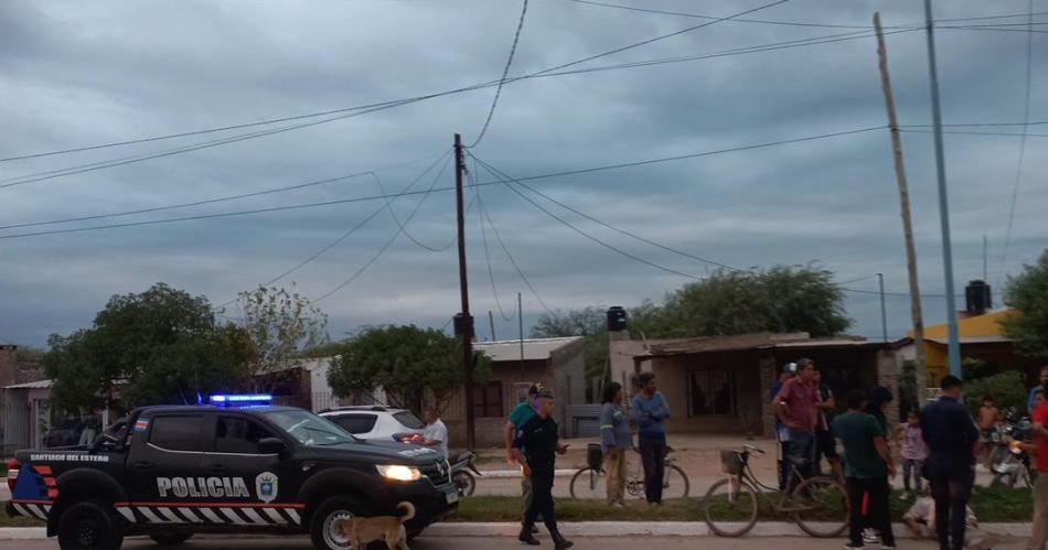 Añatuya- un ciclista terminó lesionado tras ser impactado por una motocicleta