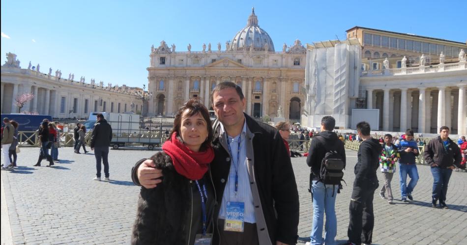 Tres momentos de EL LIBERAL de Santiago del Estero con el papa Francisco