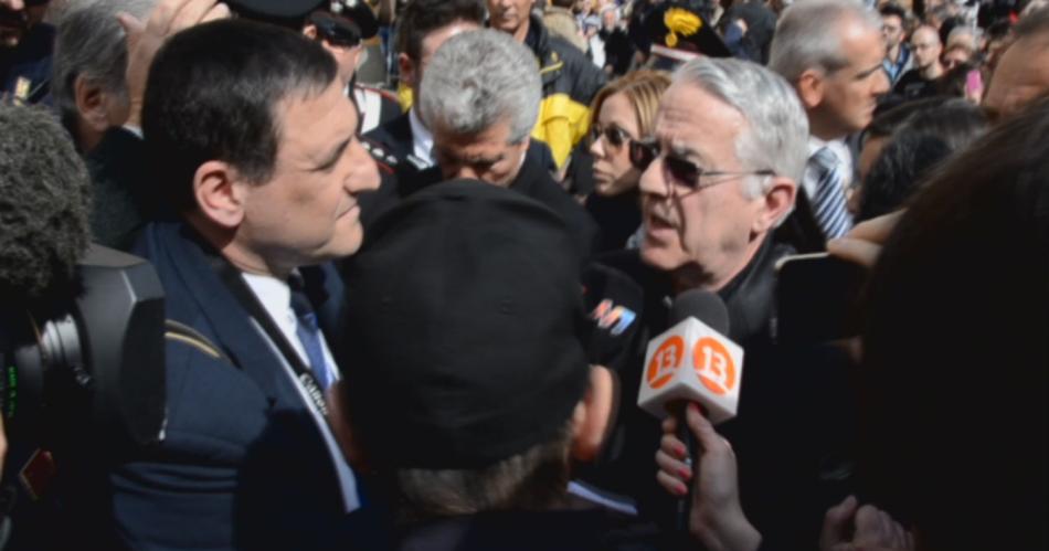 NOTA De EL LIBERAL con el padre Lombardi en Castel Gandolfo