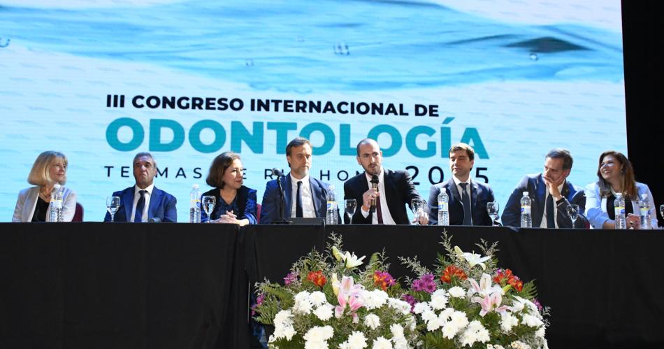 Comenzoacute el III Congreso Internacional de Odontologiacutea en Las Termas