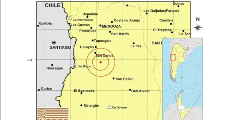 El temblor alcanzó una magnitud de 5 en la escala de Richter