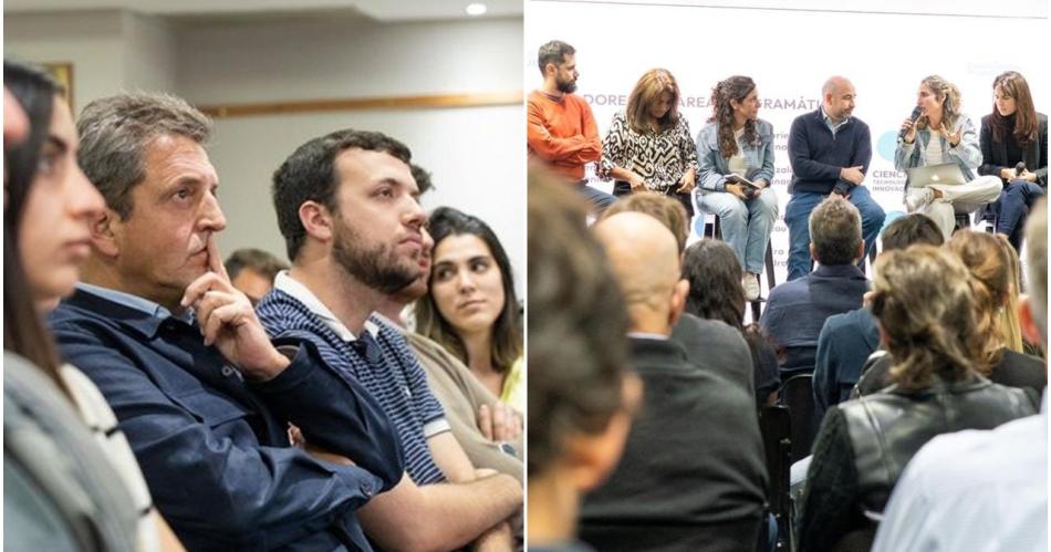 Reapareció Massa y dejó un mensaje- Necesitamos unidad