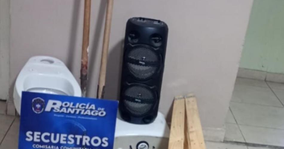 Recuperan muacuteltiples bienes robados en el barrio Industria