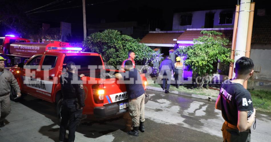 Voraz incendio desató tensión y preocupación en Av Belgrano