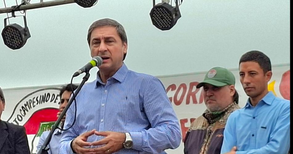 Silva Neder asistioacute a la apertura del 1deg festival de la trabajadora y trabajador campesino