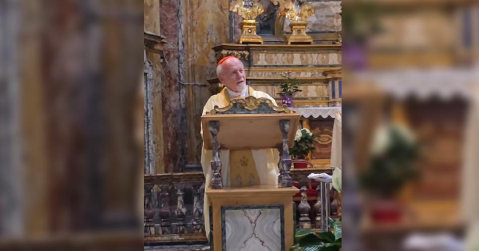 VIDEO- El Cardenal Bokalic en Roma pidioacute oraciones ante la inminente eleccioacuten papal