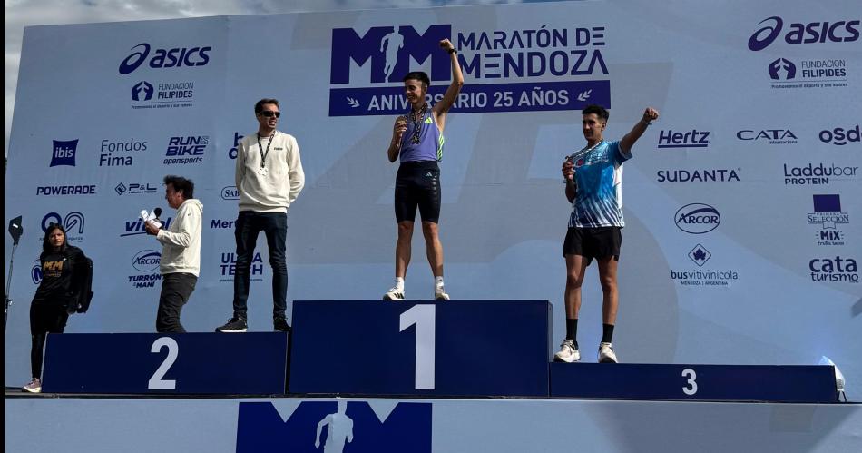 Pablo Toledo ganoacute el Maratoacuten Internacional de Mendoza