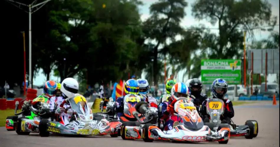El karting provincial entregoacute ayer un verdadero espectaacuteculo