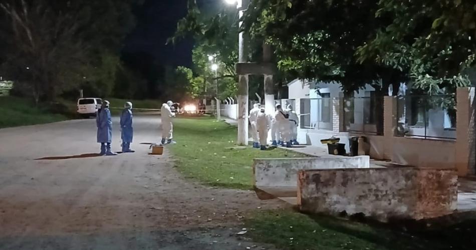 Horror en Tucumn- asesinó a su pareja y colgó su cuerpo en la reja de una escuela (Foto- MPF de Tucumn)